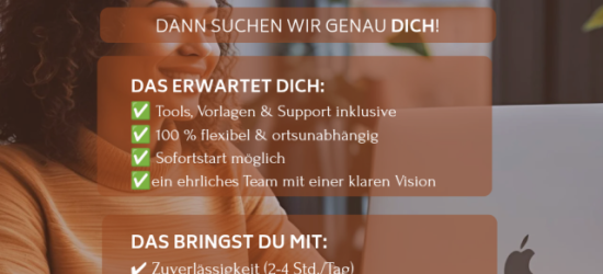 Genau DICH suchen Wir | DWNO